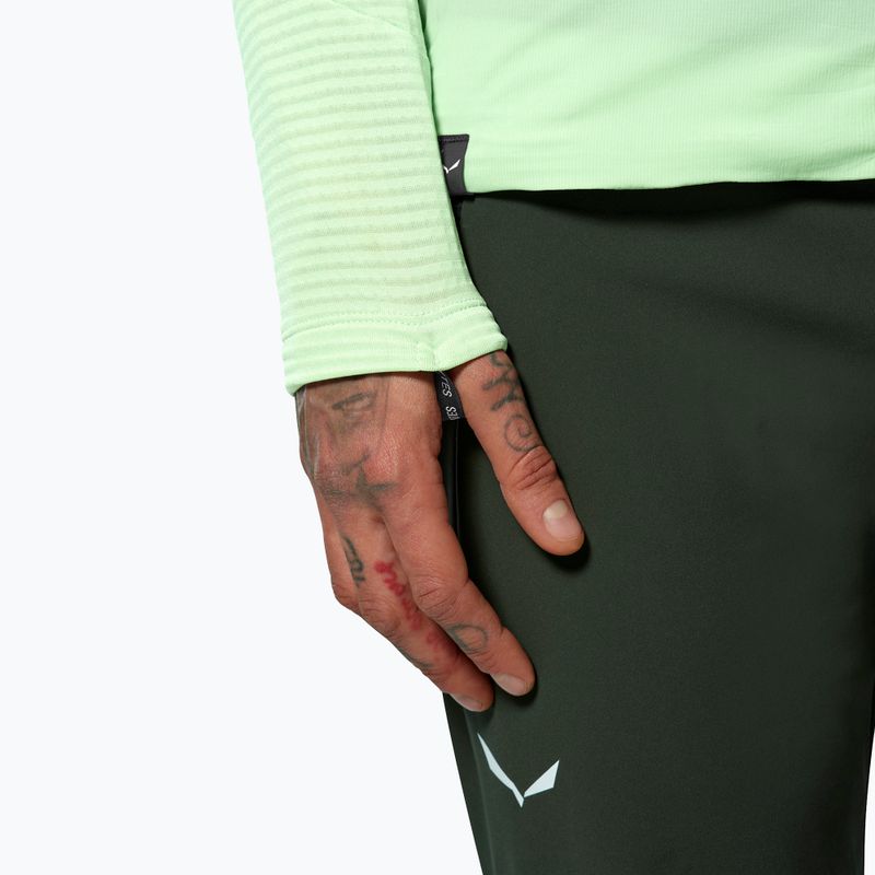 Дамско яке против вятър Salewa Pedroc Polarlite Wind Hood pastel green 5