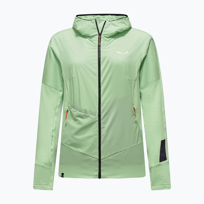 Дамско ветроустойчиво яке Salewa Pedroc Polarlite Wind Hood pastel green 6