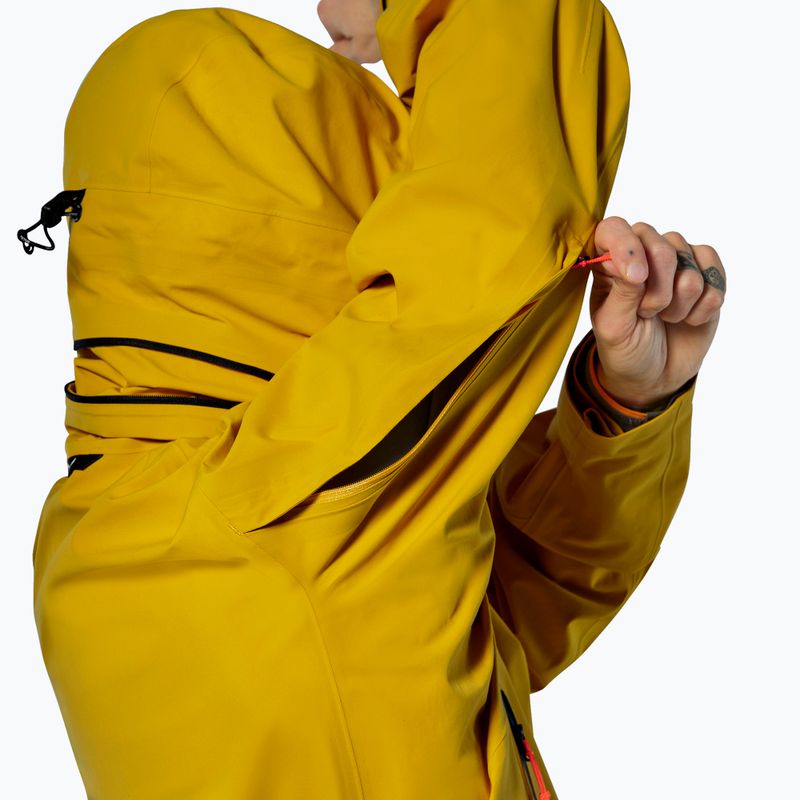 Мъжко непромокаемо яке Salewa Ortles GTX 3L EPE gold 4