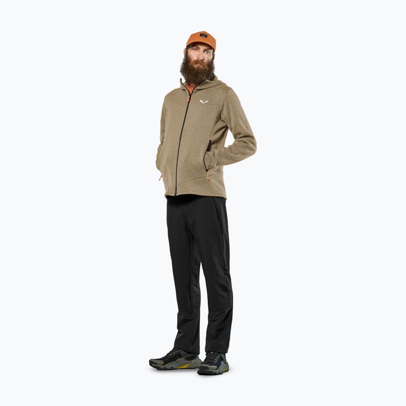 Мъжко поларено яке Salewa Puez Rocca Polarlite Hood quicksand 2
