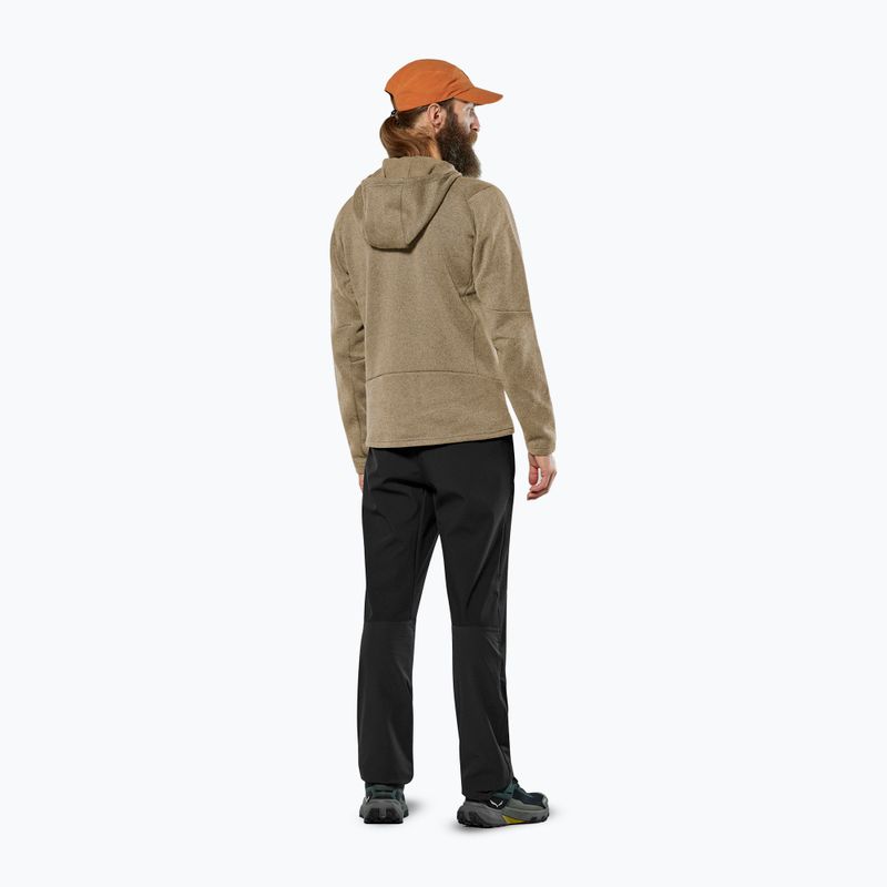 Мъжко поларено яке Salewa Puez Rocca Polarlite Hood quicksand 3