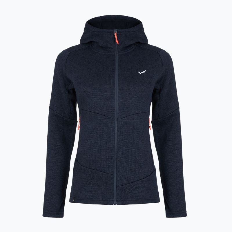 Мъжка туристическа поларна качулка Salewa Puez Rocca Polarlite Hood navy blazer