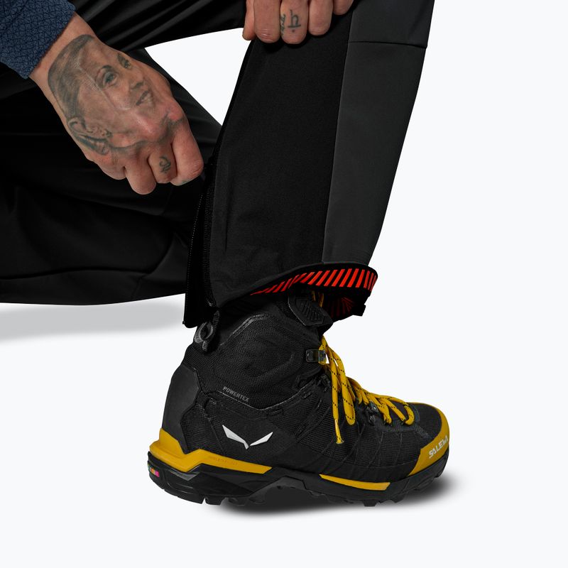 Дамски панталони за трекинг Salewa Ortles Duratretch/Stormwall black out 5