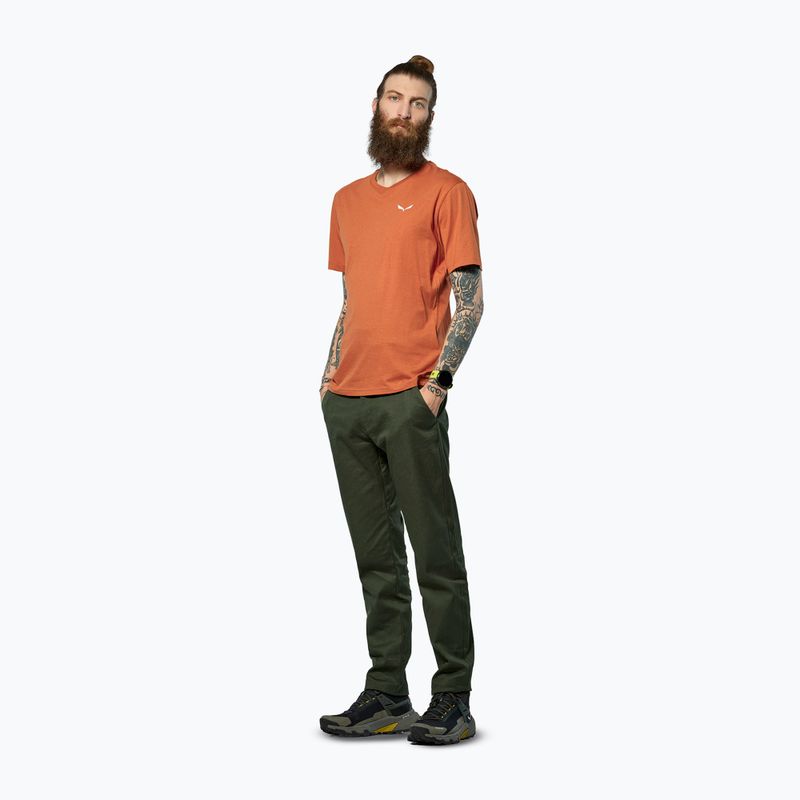 Мъжка тениска Salewa Eagle Vocab bombay brown 2