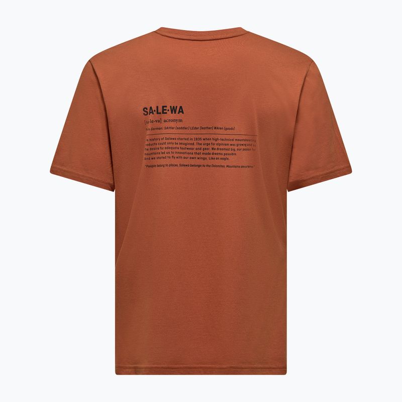 Мъжка тениска Salewa Eagle Vocab bombay brown 6
