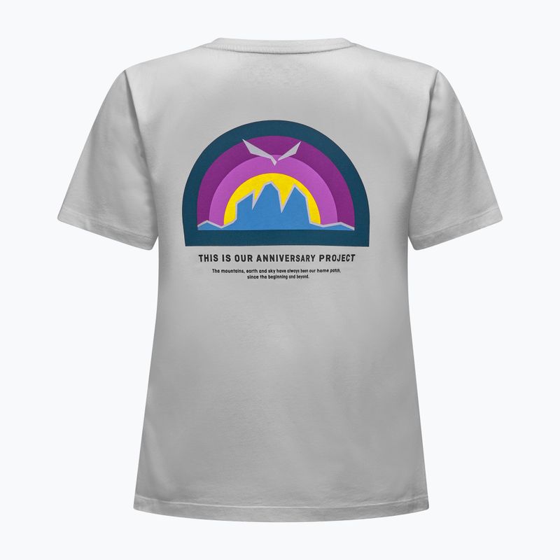 Дамска тениска Salewa Eagle Anniversary optical white 7