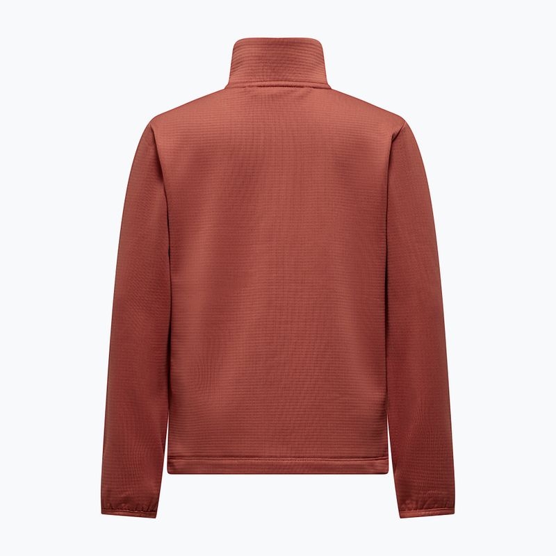 Детски суитшърт за трекинг Salewa Cammino Polarlite etruscan red 2