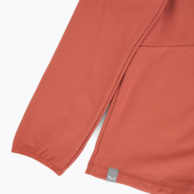 Детски суитшърт за трекинг Salewa Cammino Polarlite etruscan red 4