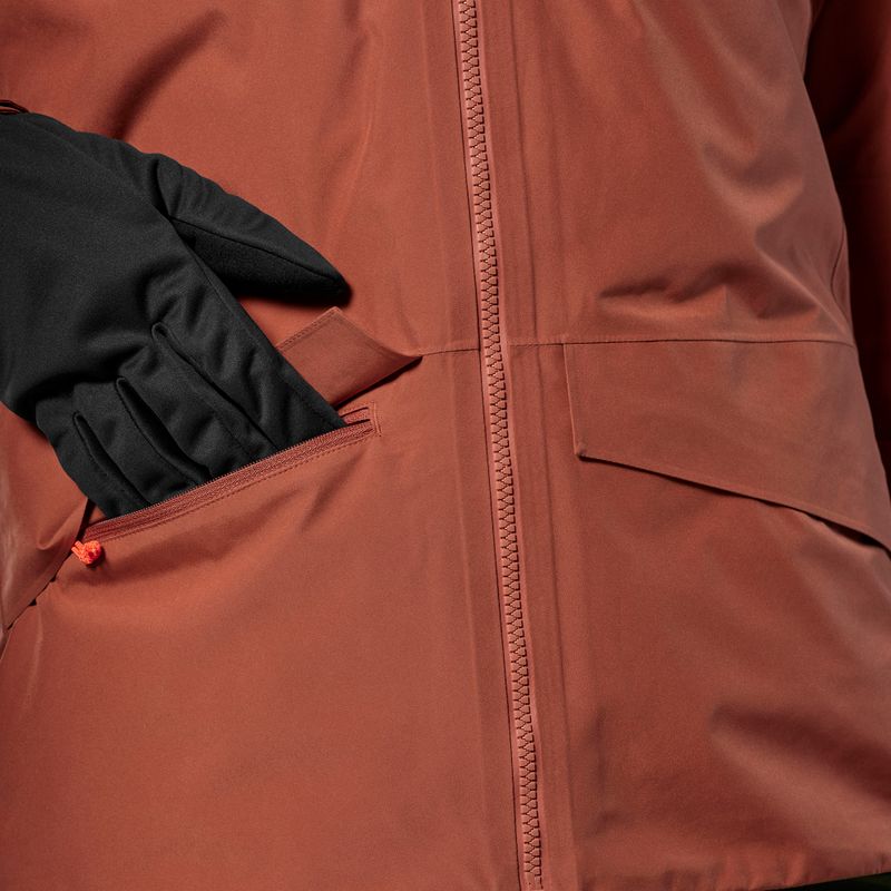 Дамско непромокаемо яке Salewa Puez GTX 2L EPE etruscan red 5