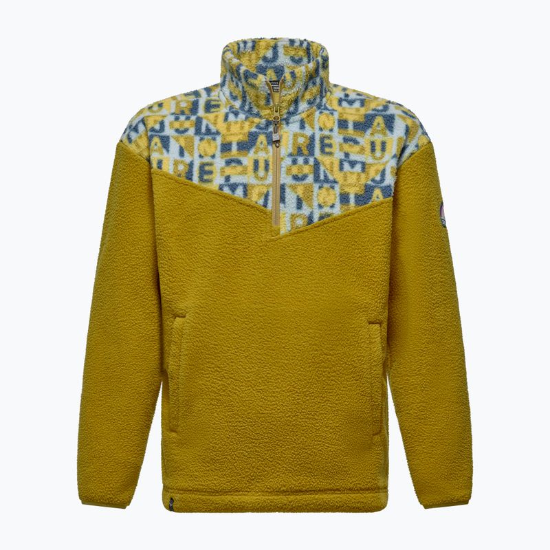 Суитшърт Salewa Eagle Anniversary с цип цялостен olive oil 8