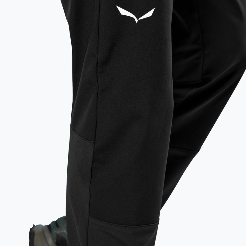 Мъжки софтшел панталони Salewa Puez Dolomia 2 black out 7