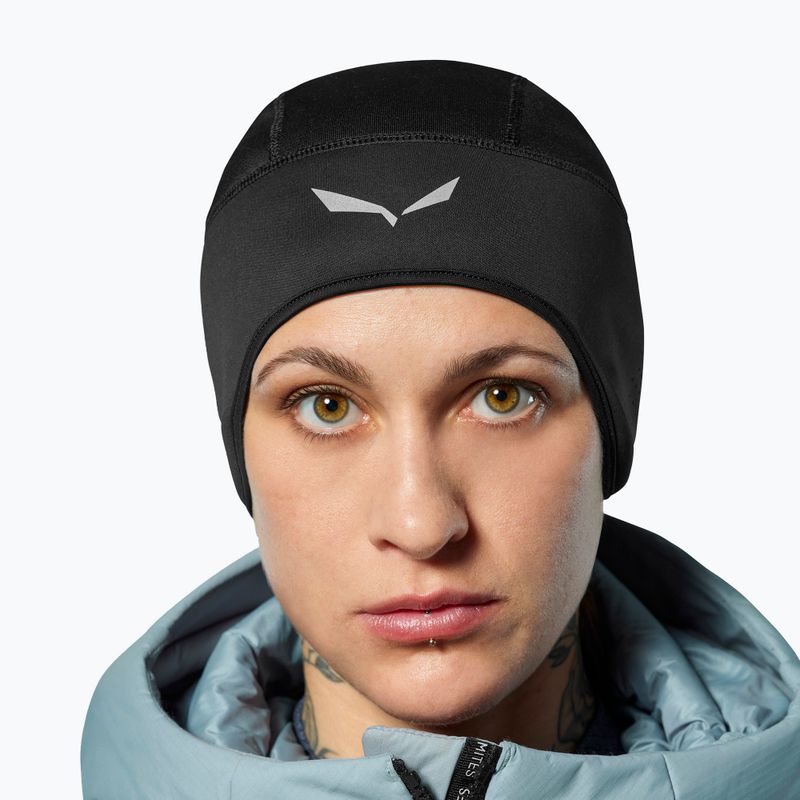 Зимна шапка Salewa Ortles Beanie black out 2
