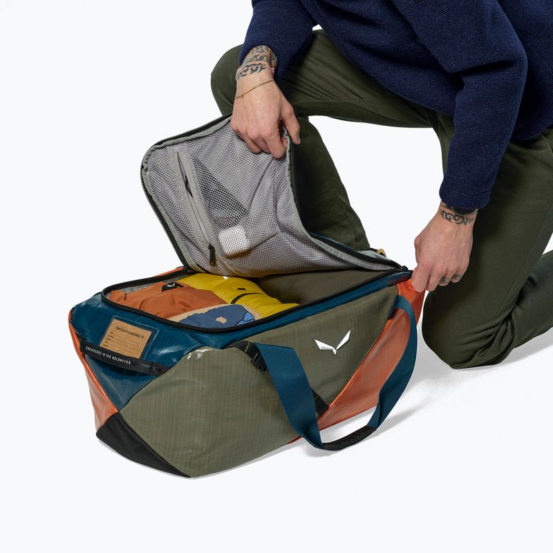 Пътна чанта Salewa Discovery Duffle 50 l faded green 10