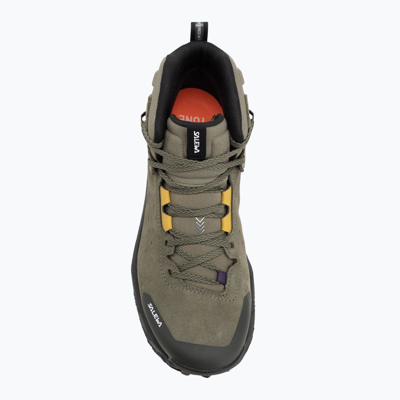 Мъжки обувки за трекинг Salewa Pedroc 2 Leather Mid PTX faded green/dark olive 5