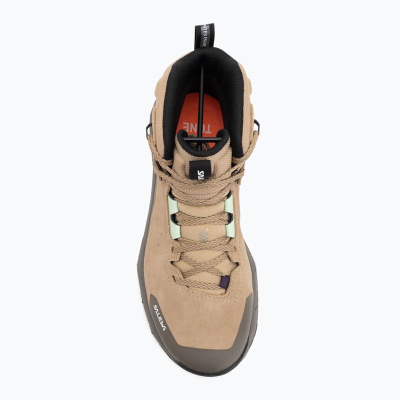 Дамски обувки за трекинг Salewa Pedroc 2 Leather Mid PTX quicksand/bungee cord 5