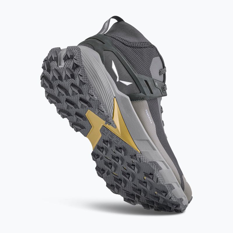 Мъжки туристически обувки Salewa Pedroc 2 Mid PTX black out/bungee cord 4
