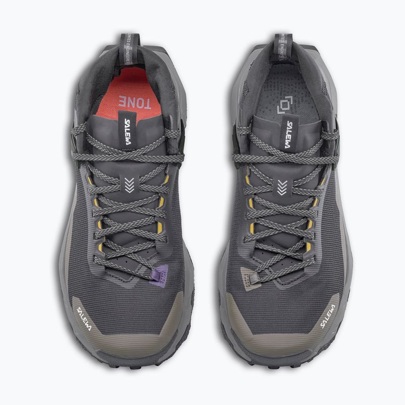 Мъжки туристически обувки Salewa Pedroc 2 Mid PTX black out/bungee cord 7