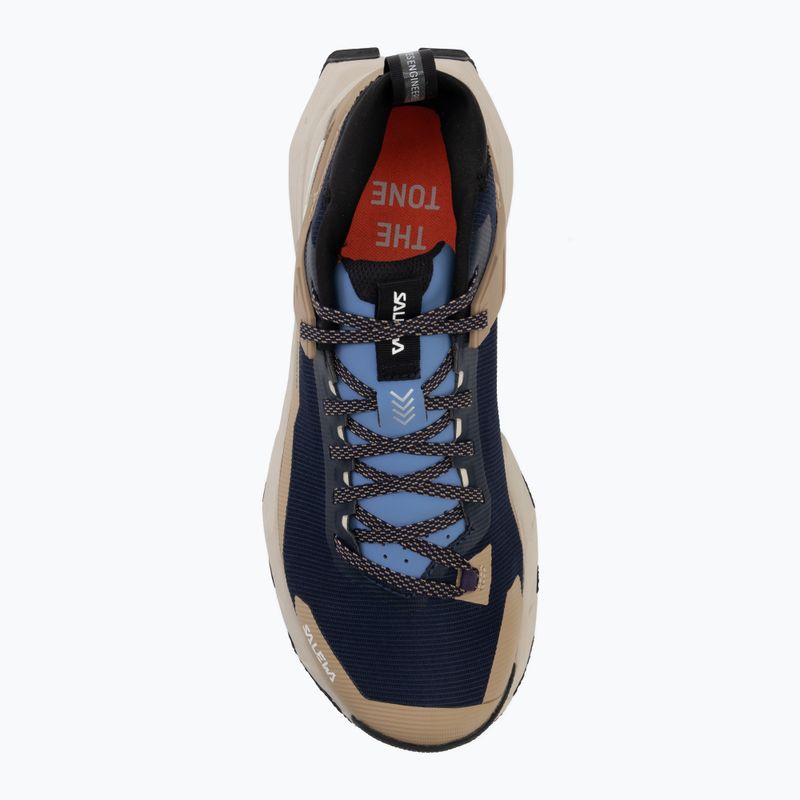 Дамски туристически обувки Salewa Pedroc 2 Mid PTX navy blazer/quicksand 5