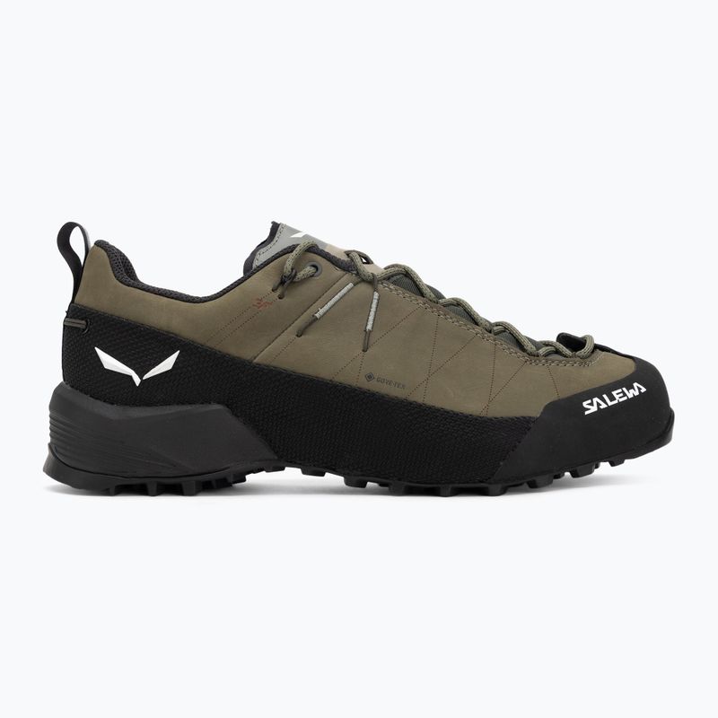 Мъжки обувки за преходи Salewa Wildfire Leather 2 GTX faded green/black 2