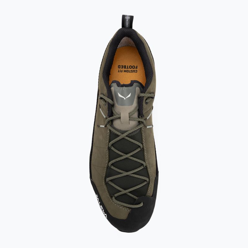 Мъжки обувки за преходи Salewa Wildfire Leather 2 GTX faded green/black 5