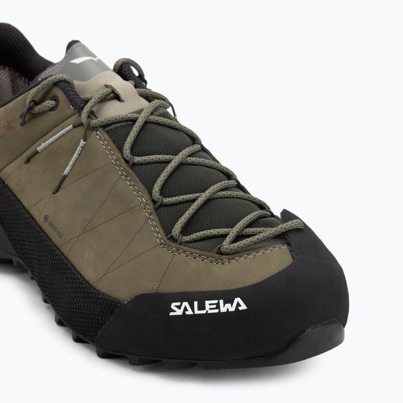 Мъжки обувки за преходи Salewa Wildfire Leather 2 GTX faded green/black 7