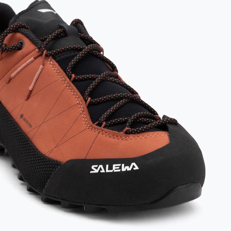Дамски обувки за преходи Salewa Wildfire Leather 2 GTX etruscan red/black 7