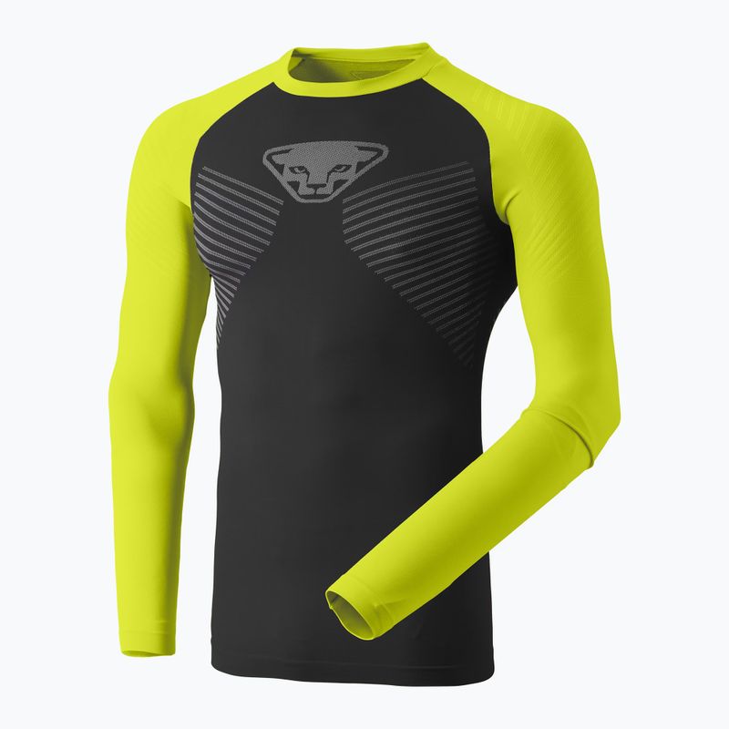 Мъжки термоактивен лонгслив DYNAFIT Speed Dryarn ultra yellow 4