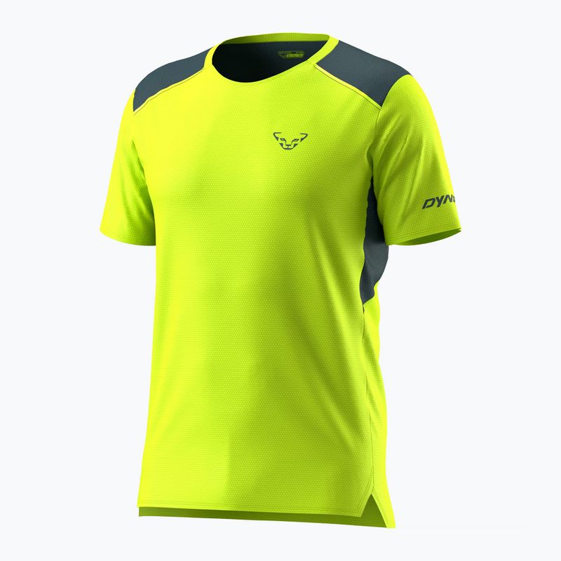 Мъжка тениска за бягане DYNAFIT Sky ultra yellow 5