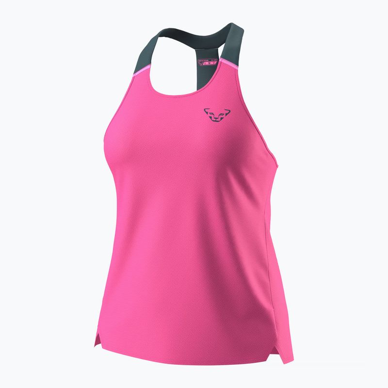 Дамска тениска за бягане DYNAFIT Sky Tank pink glo 3