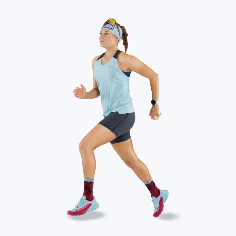 Дамска тениска за бягане DYNAFIT Sky Tank cloud blue 3