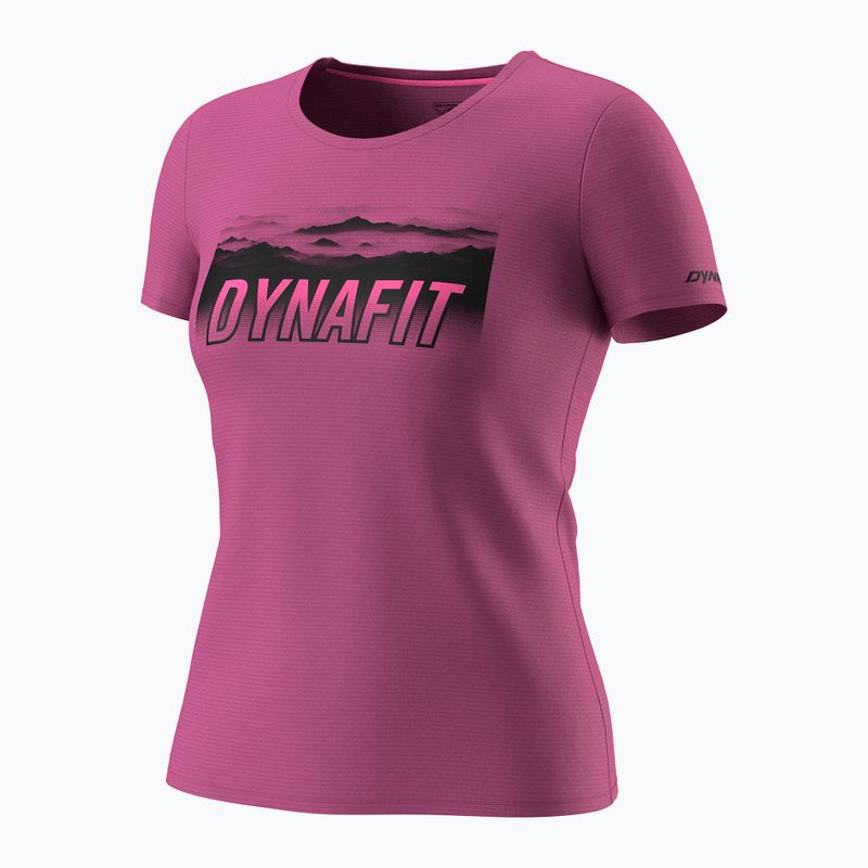 Дамска тениска за трекинг DYNAFIT Transalper Pocket magenta/6070 4