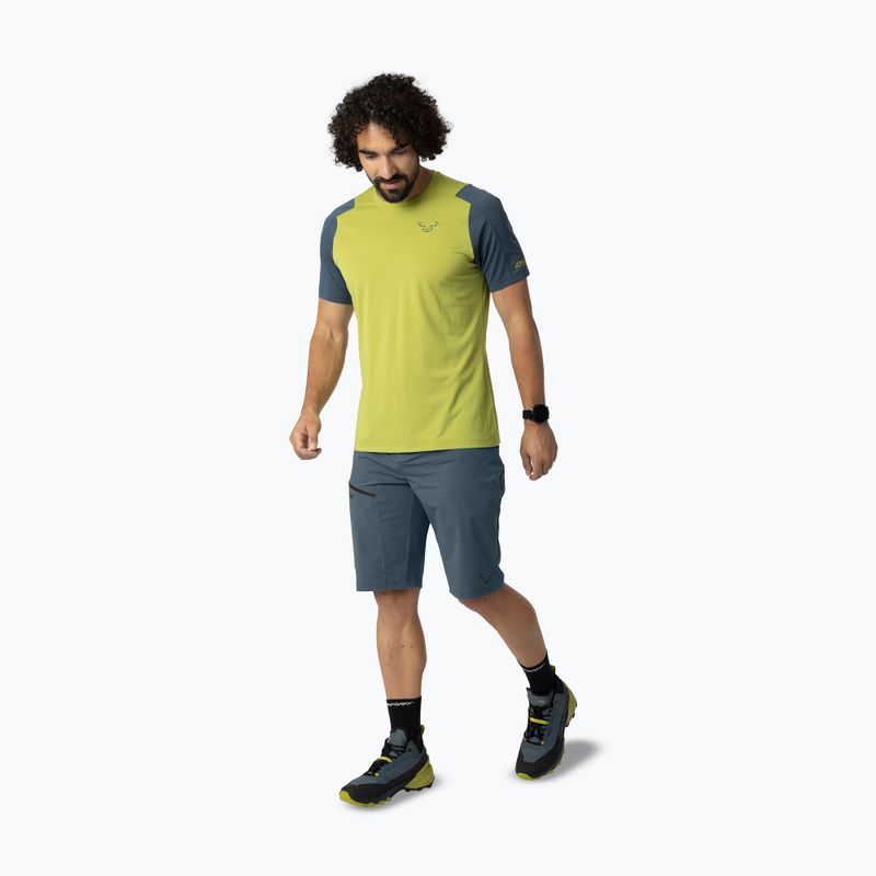 Мъжка тениска за трекинг DYNAFIT Transalper golden lime/0720 2
