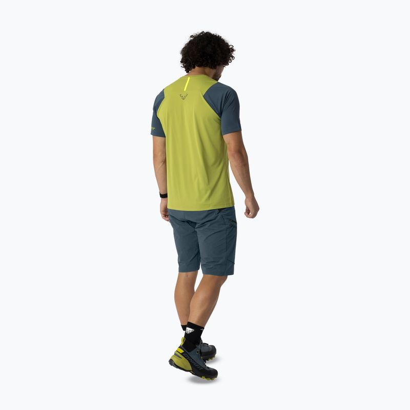 Мъжка тениска за трекинг DYNAFIT Transalper golden lime/0720 3