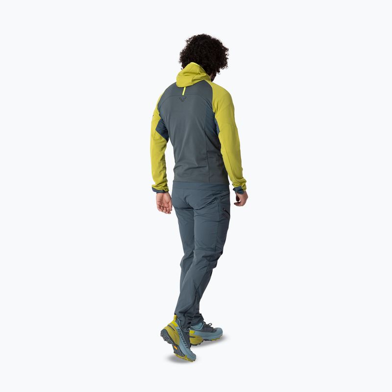 Мъжки трекинг суитшърт DYNAFIT Transalper Thermal Hoody golden lime/0720 3