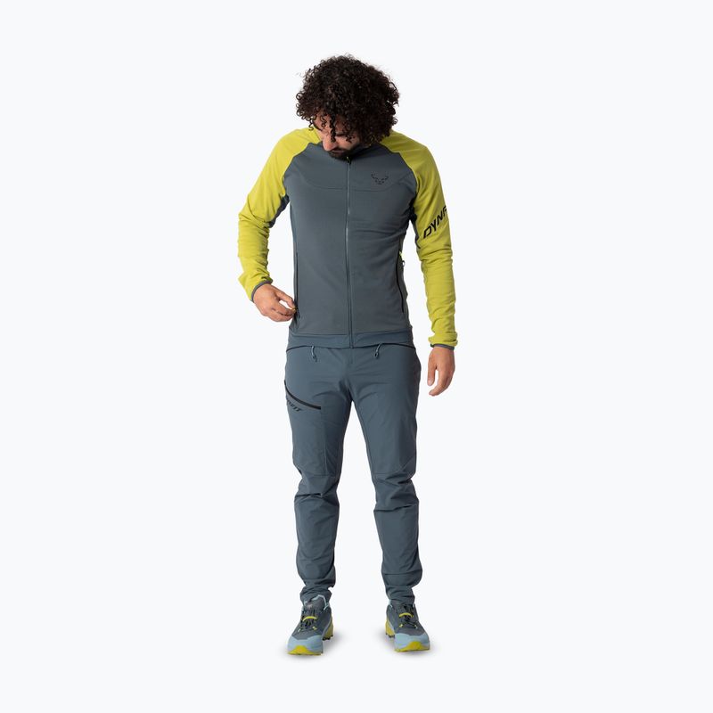 Мъжки трекинг суитшърт DYNAFIT Transalper Thermal Hoody golden lime/0720 4