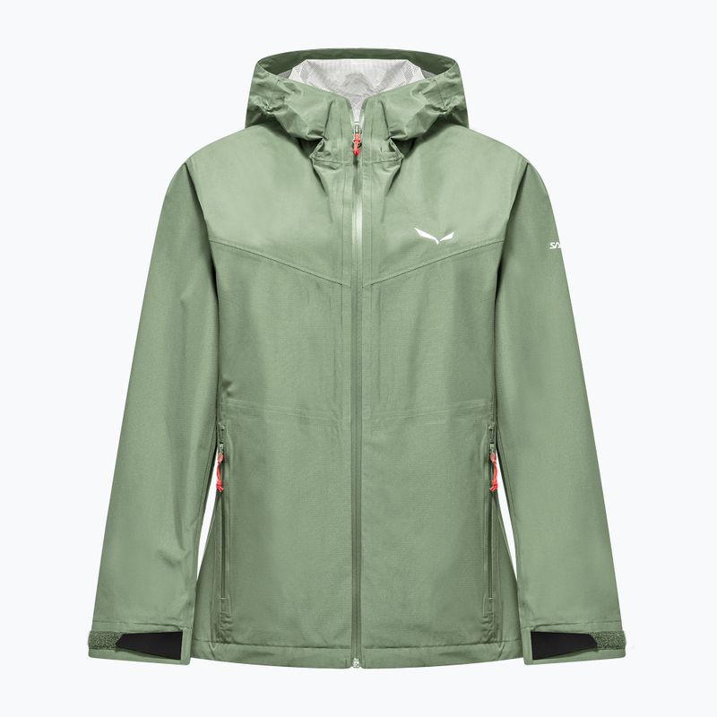 Дамско яке за дъжд Salewa Puez Aqua 4 Ptx 2.5L pastel green