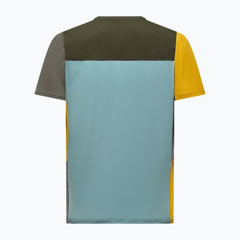 Мъжка трекинг тениска Salewa Puez Sporty Dry dark olive/multi 2