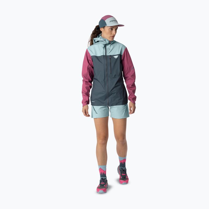 Дамско яке за дъжд DYNAFIT Traverse 3L cinder cloud blue/3180 2