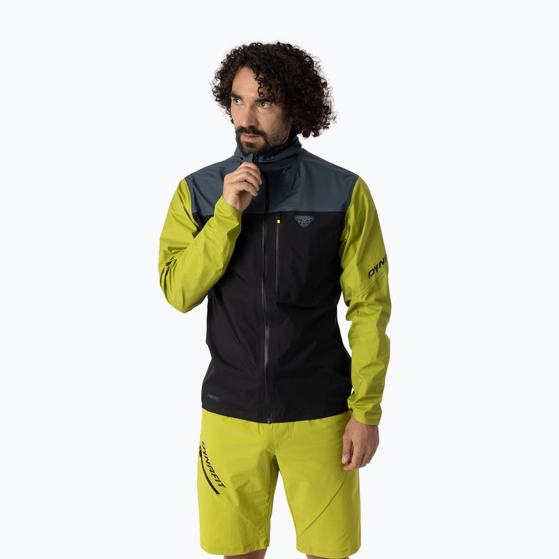 Мъжко яке за дъжд DYNAFIT Traverse 3L black out cinder/0720