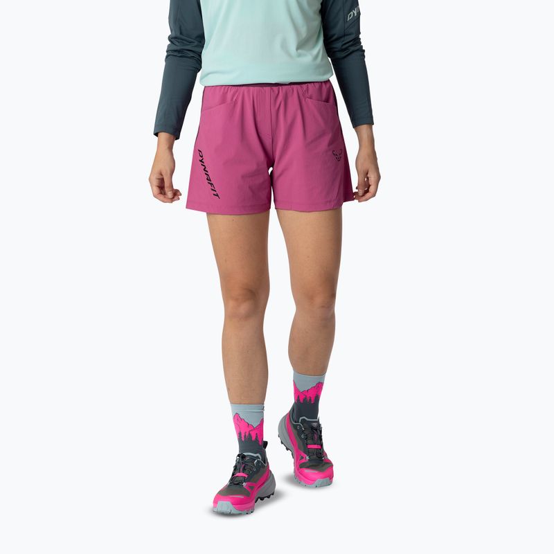 Дамски туристически шорти DYNAFIT Traverse Hybrid magenta/6A70