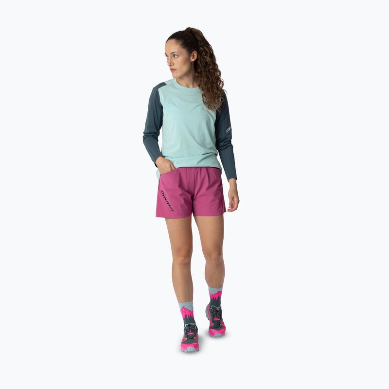 Дамски туристически шорти DYNAFIT Traverse Hybrid magenta/6A70 2