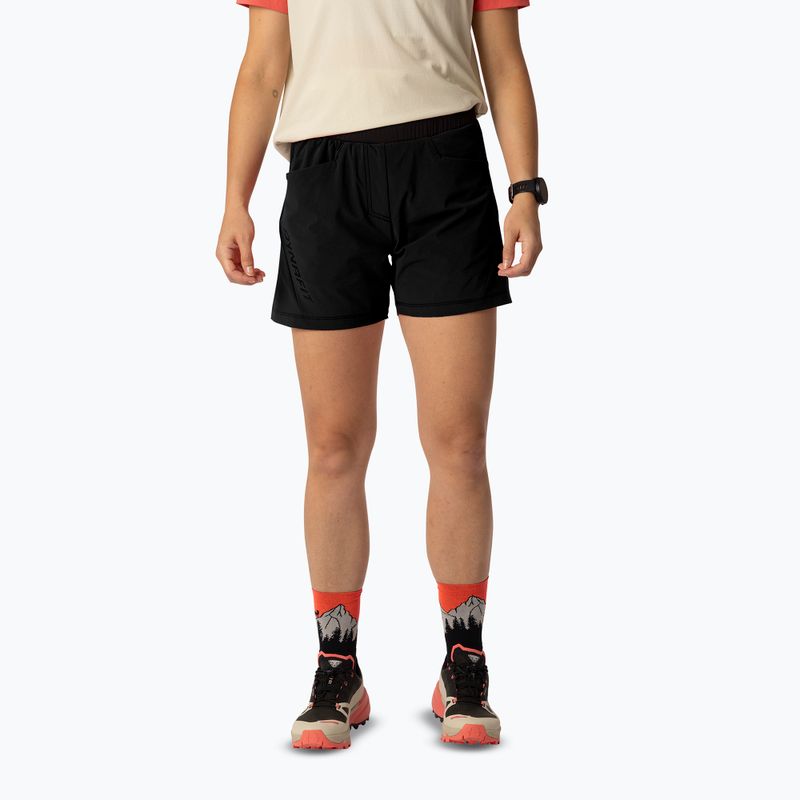Дамски туристически шорти DYNAFIT Traverse Hybrid black out