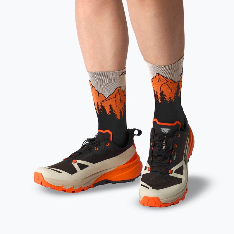 Чорапи DYNAFIT Traverse Crew black out ultra orange/4220 8