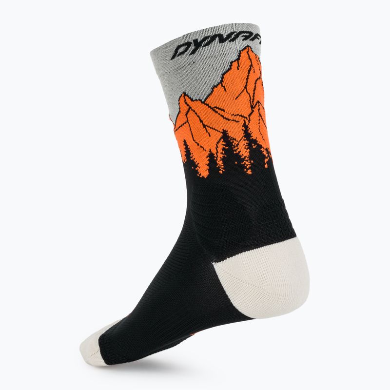 Чорапи DYNAFIT Traverse Crew black out ultra orange/4220 2