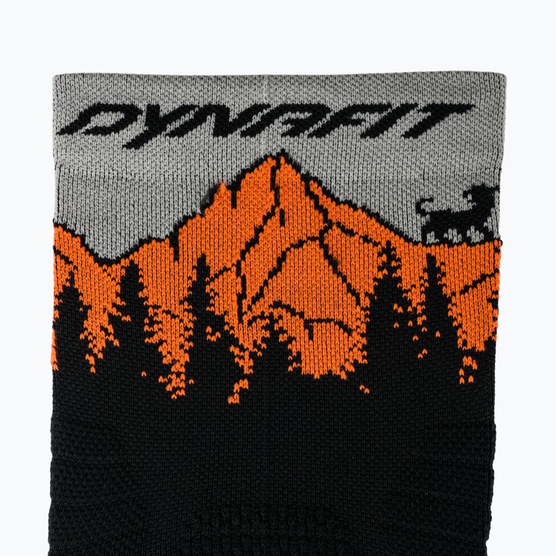 Чорапи DYNAFIT Traverse Crew black out ultra orange/4220 3