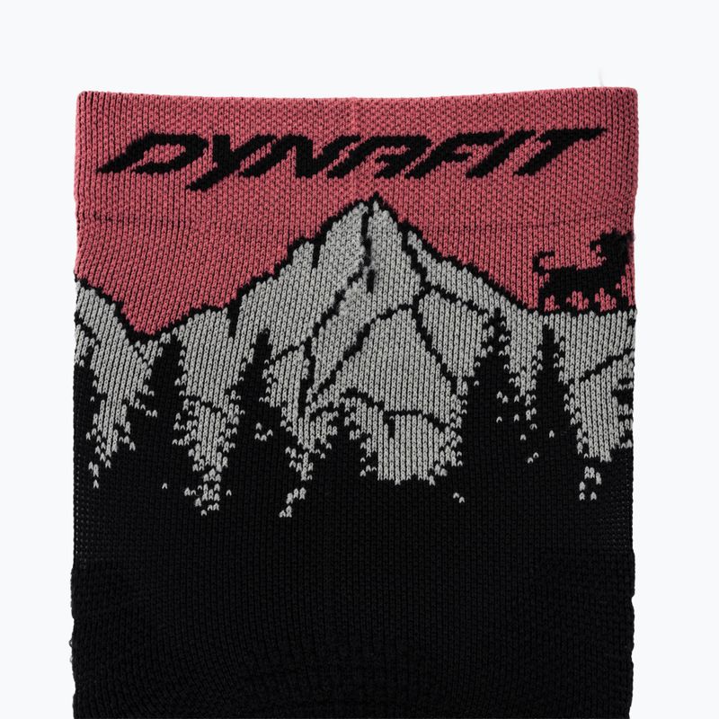 Чорапи DYNAFIT Traverse Crew black out ultra coral/6a10 3
