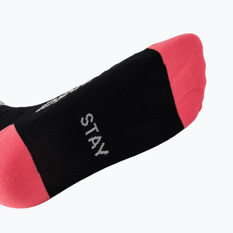 Чорапи DYNAFIT Traverse Crew black out ultra coral/6a10 5