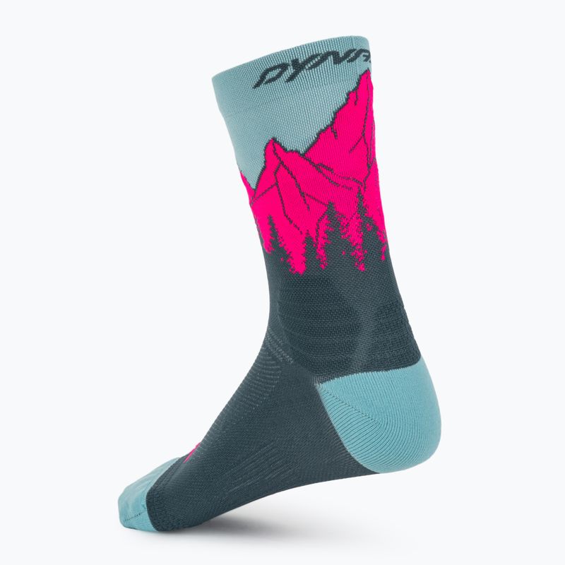 Чорапи DYNAFIT Traverse Crew cinder pink glo/6070 2