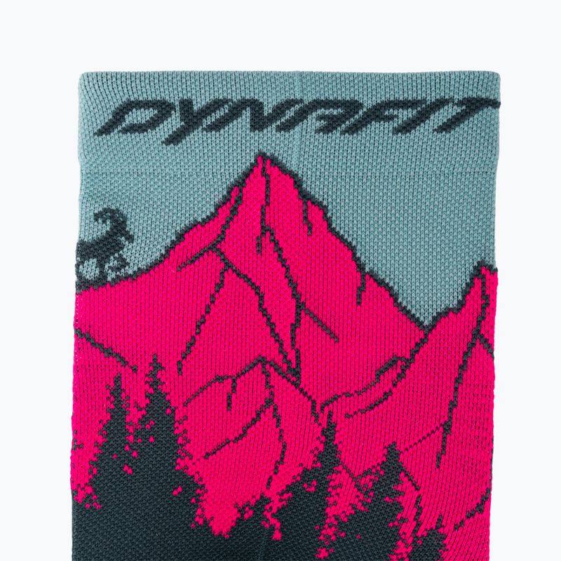 Чорапи DYNAFIT Traverse Crew cinder pink glo/6070 3