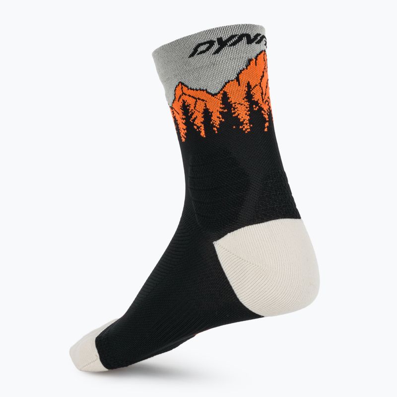 Скиорски чорапи DYNAFIT Traverse Mid black out ultra orange/4220 2